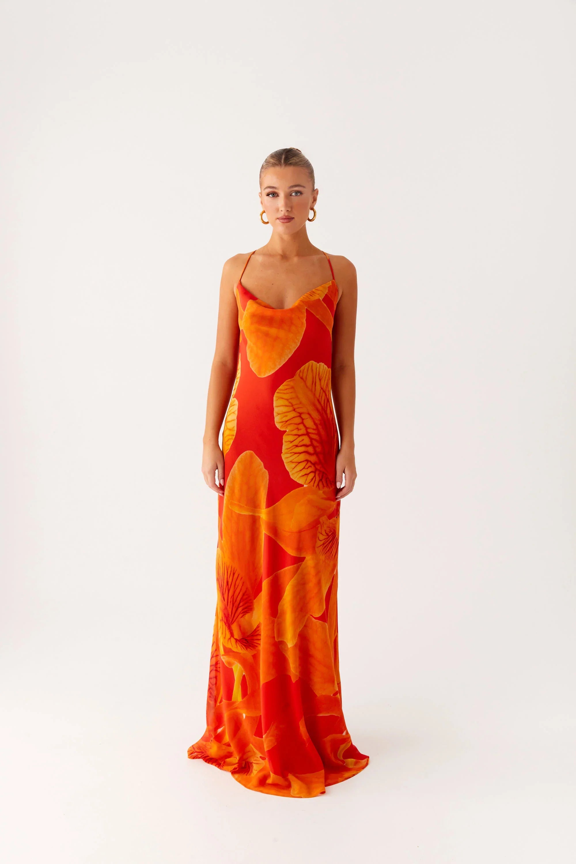 Midafternoon Maxi Dress - Serene Orange